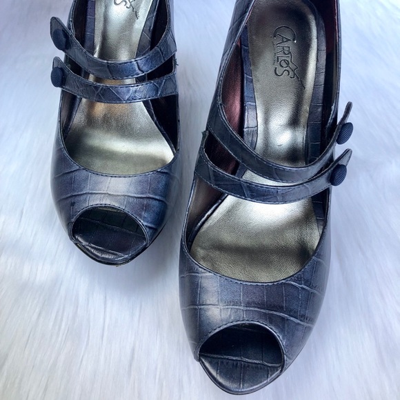 •HP• Carlos Santana Platform Heels - Picture 5 of 7